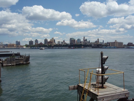 Anlegestelle der Staten Island Ferry Downtown