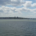 Blick auf Staten Island ...