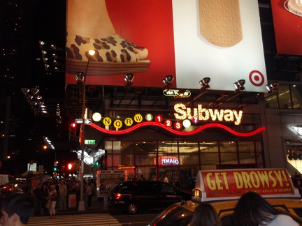 U-Bahnstation am Times Square ...