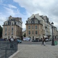 Schöne Gebäude am Square du Vert-Galant
