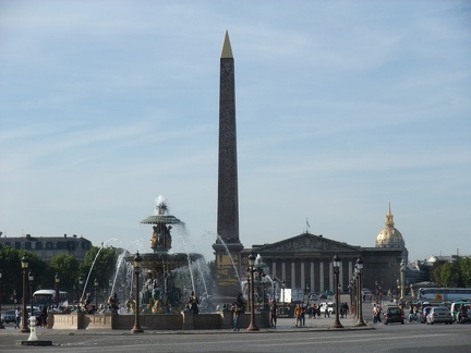 Place de la Concorde mit Obelisk von Luxor
