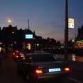 Amsterdam am Rokin bei Nacht