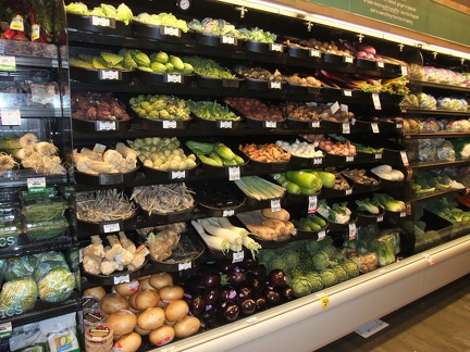 Obst und Gemüse im Safeway Supermarkt