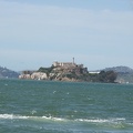 Blick auf Alcatraz von Pier 39