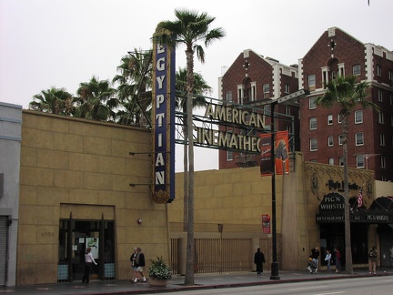 Egytian Theatre, 1. Kino in Hollywood