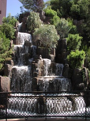 Wynn, Außenanlage Wasserfall